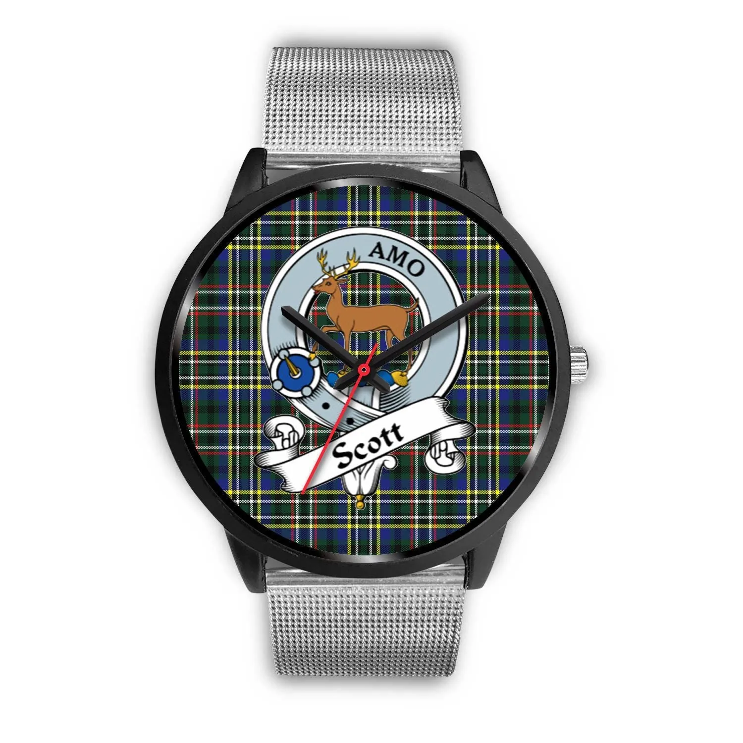 Scott Green Modern Clan Badge Tartan Black Watch
