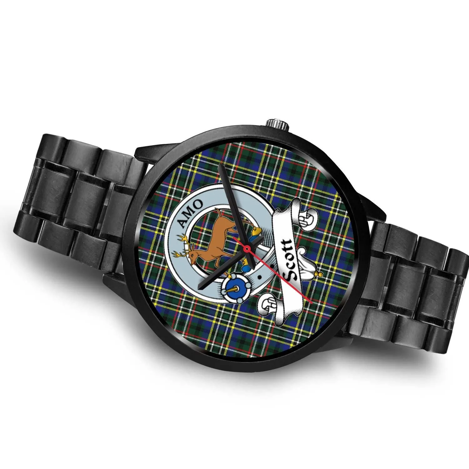 Scott Green Modern Clan Badge Tartan Black Watch