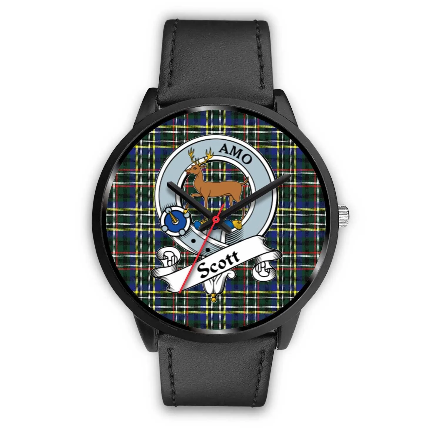 Scott Green Modern Clan Badge Tartan Black Watch