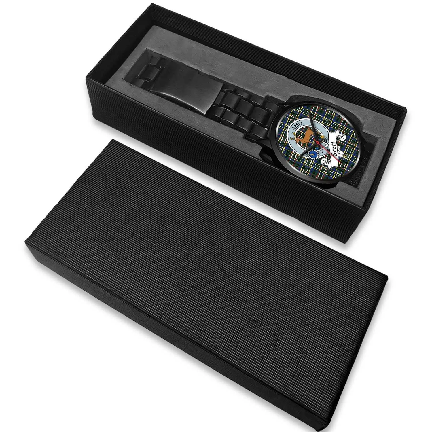 Scott Green Modern Clan Badge Tartan Black Watch