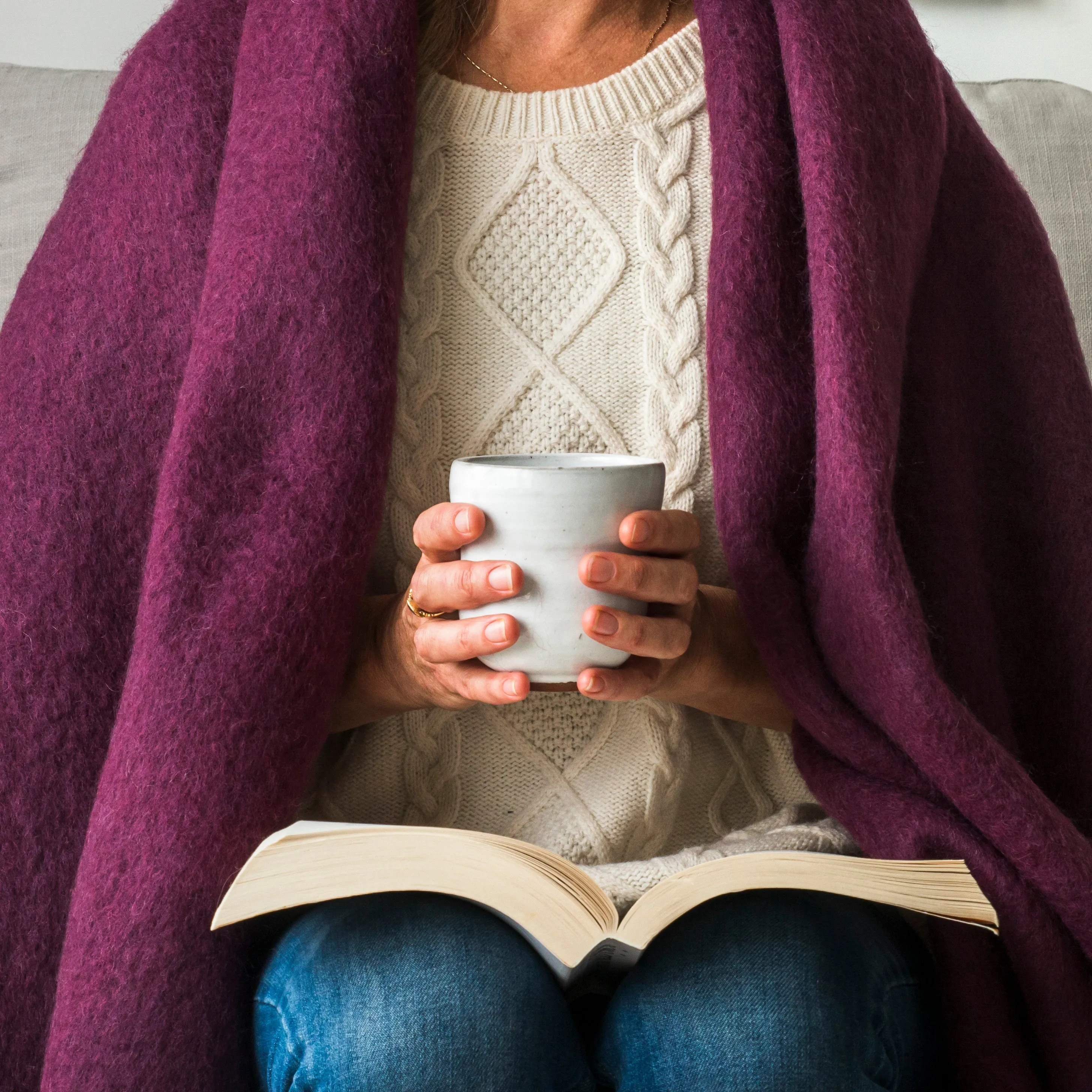 Shiraz Mohair Throw