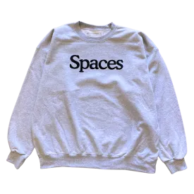 Spaces Text Crewneck