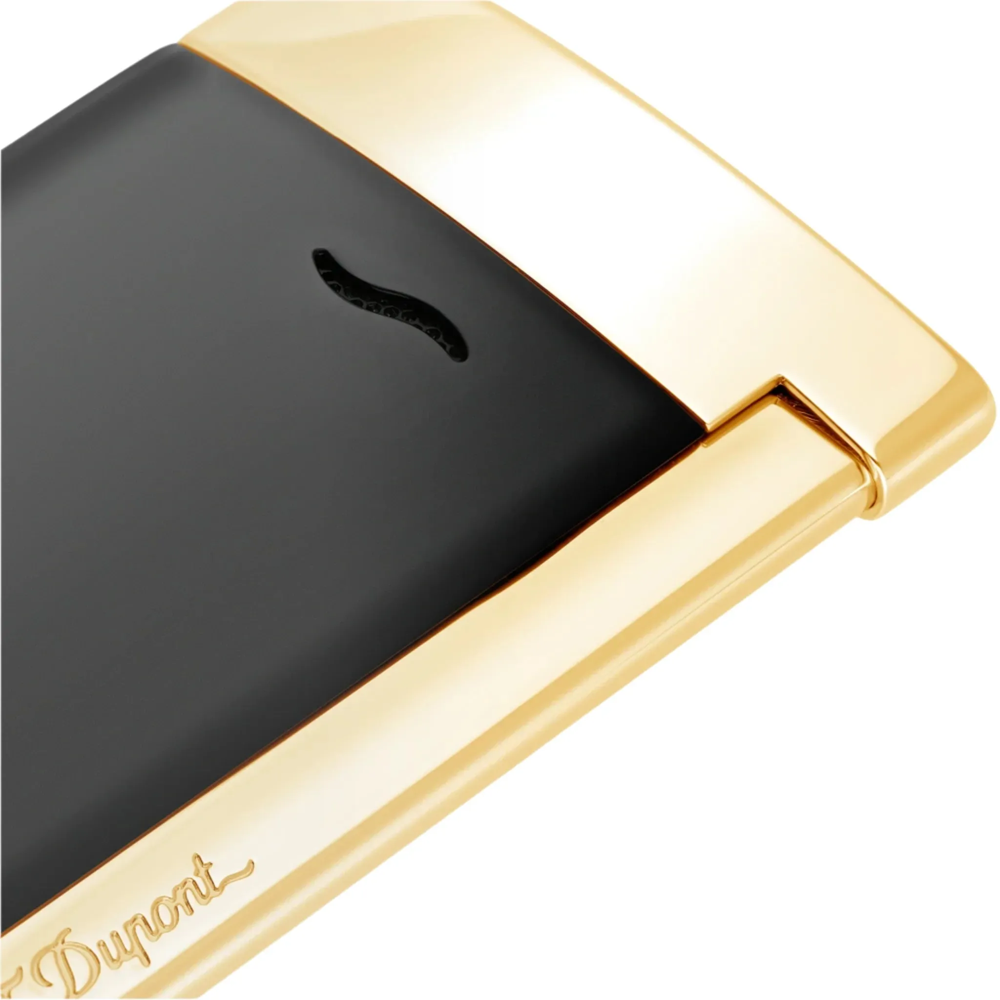 S.T. Dupont Slim 7 Black & Golden Finishes Lighter
