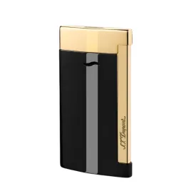 S.T. Dupont Slim 7 Black & Golden Finishes Lighter