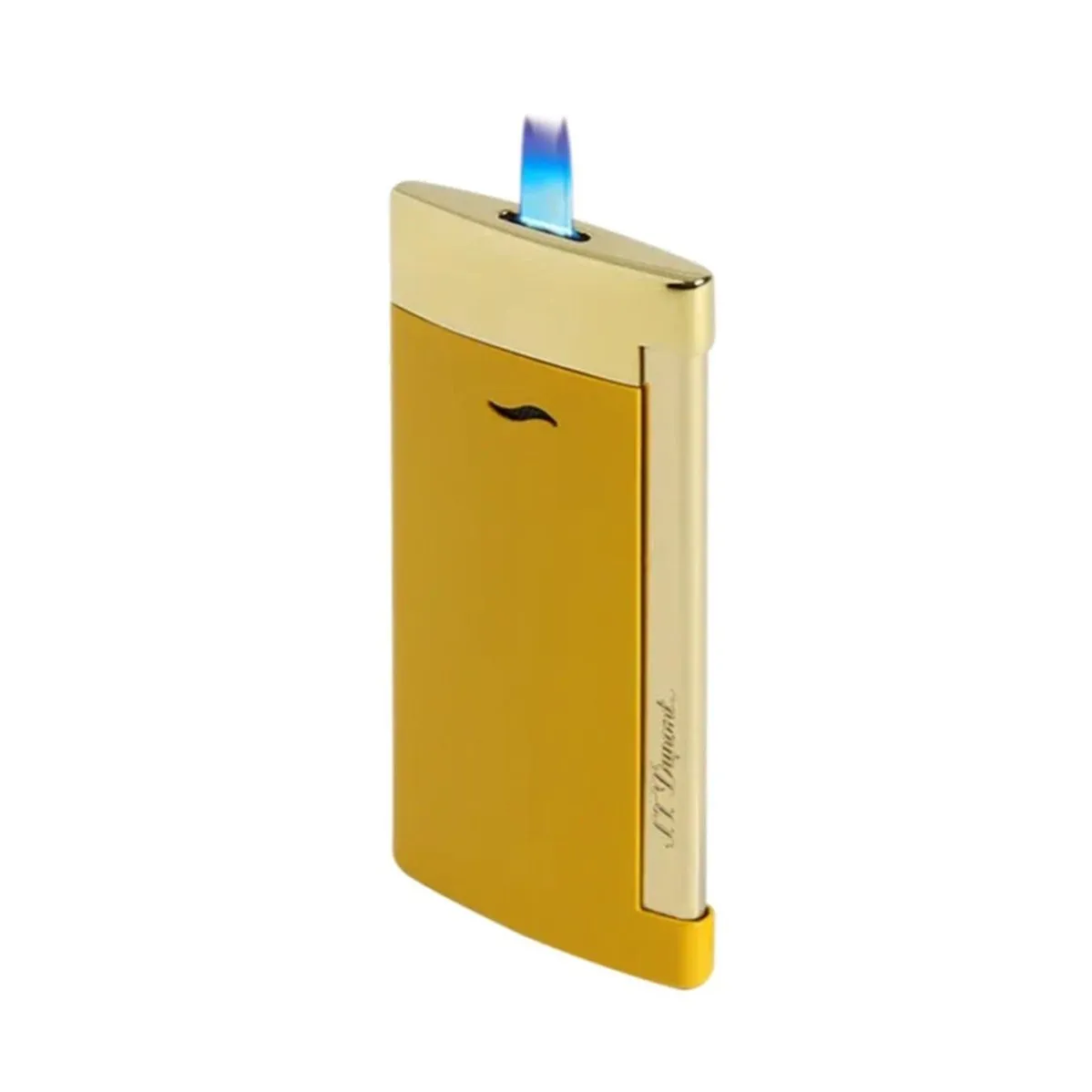 S.T. Dupont Slim 7 Shiny Honey and Golden Finish Lighter