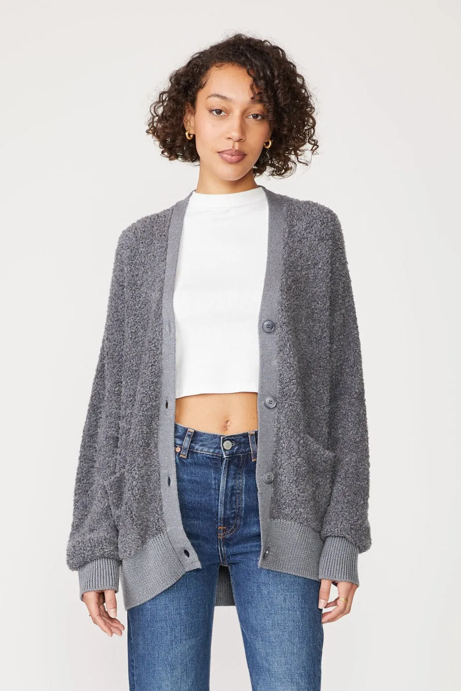 Stateside Rabassa Cardigan in Charcoal