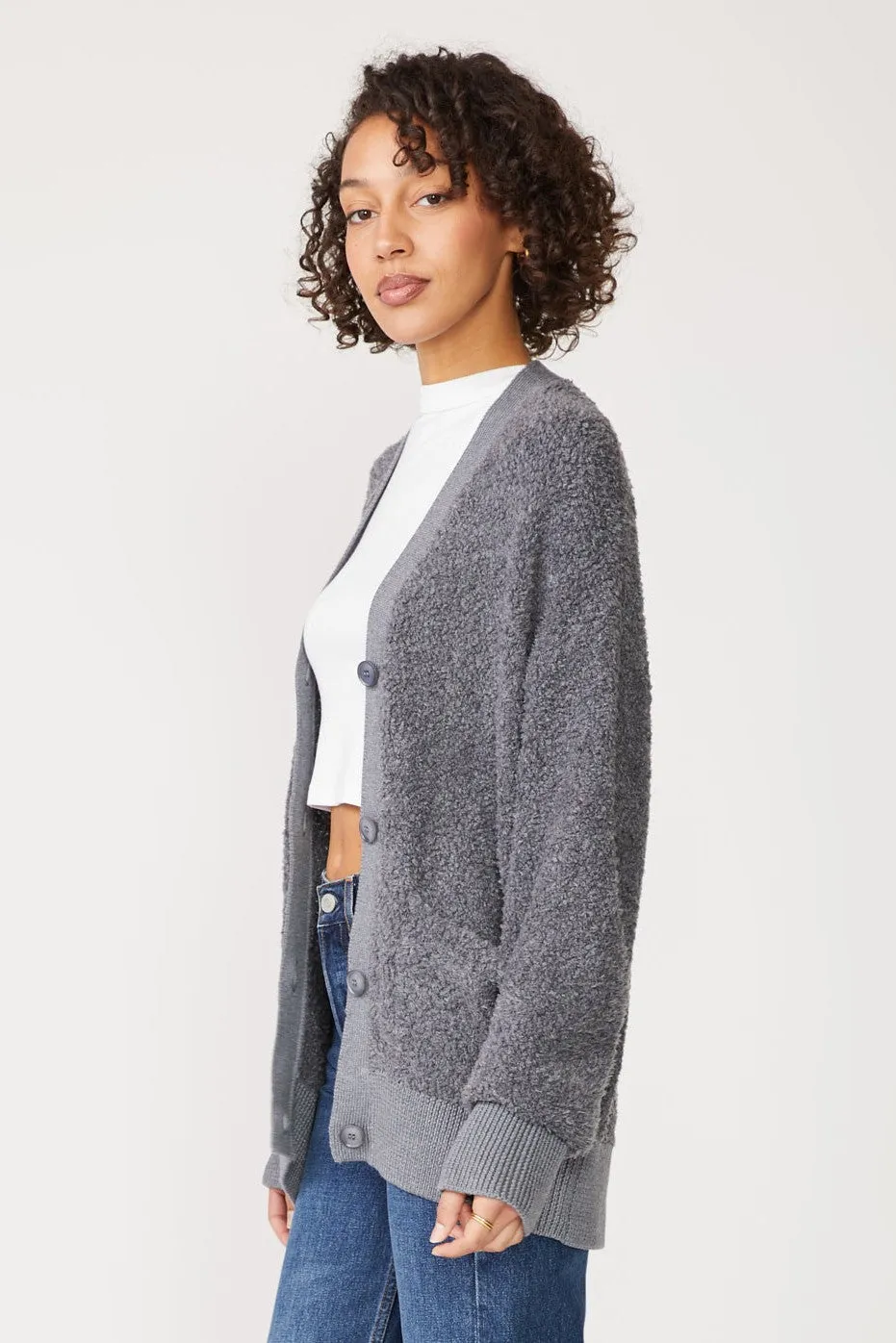 Stateside Rabassa Cardigan in Charcoal