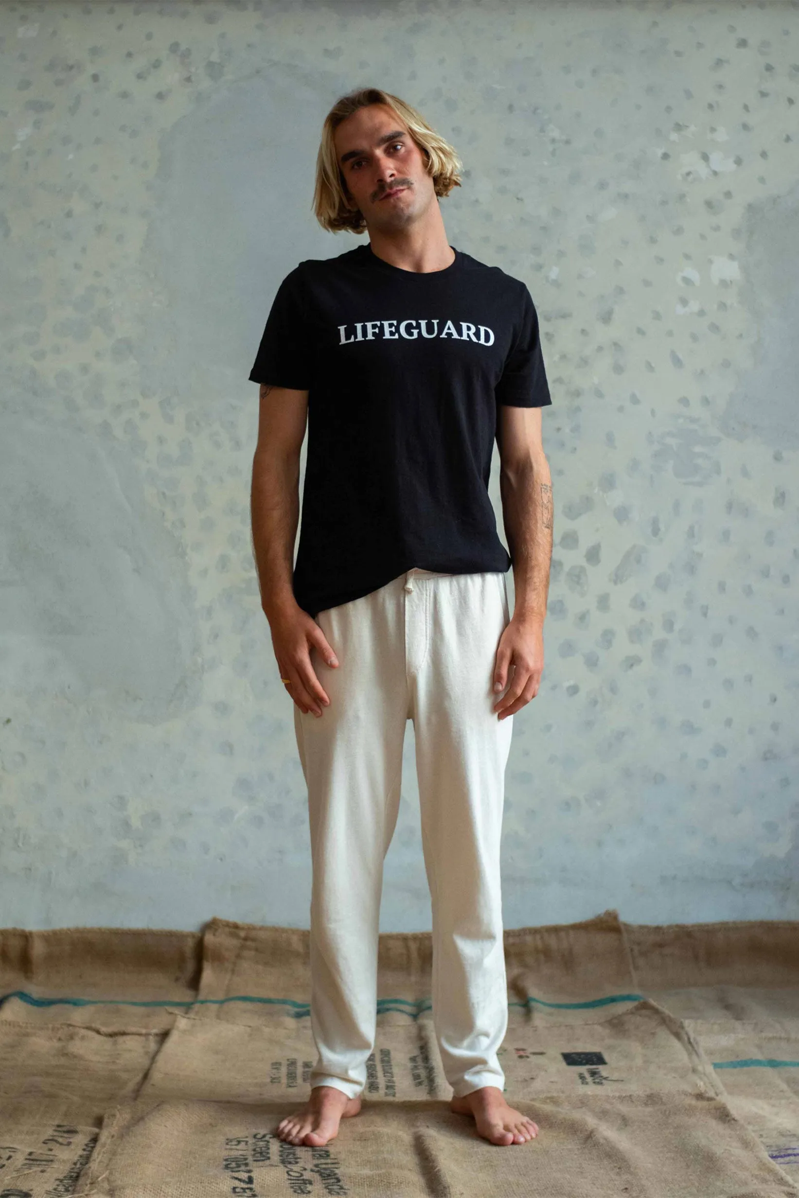 T-SHIRT LIFEGUARD BLACK
