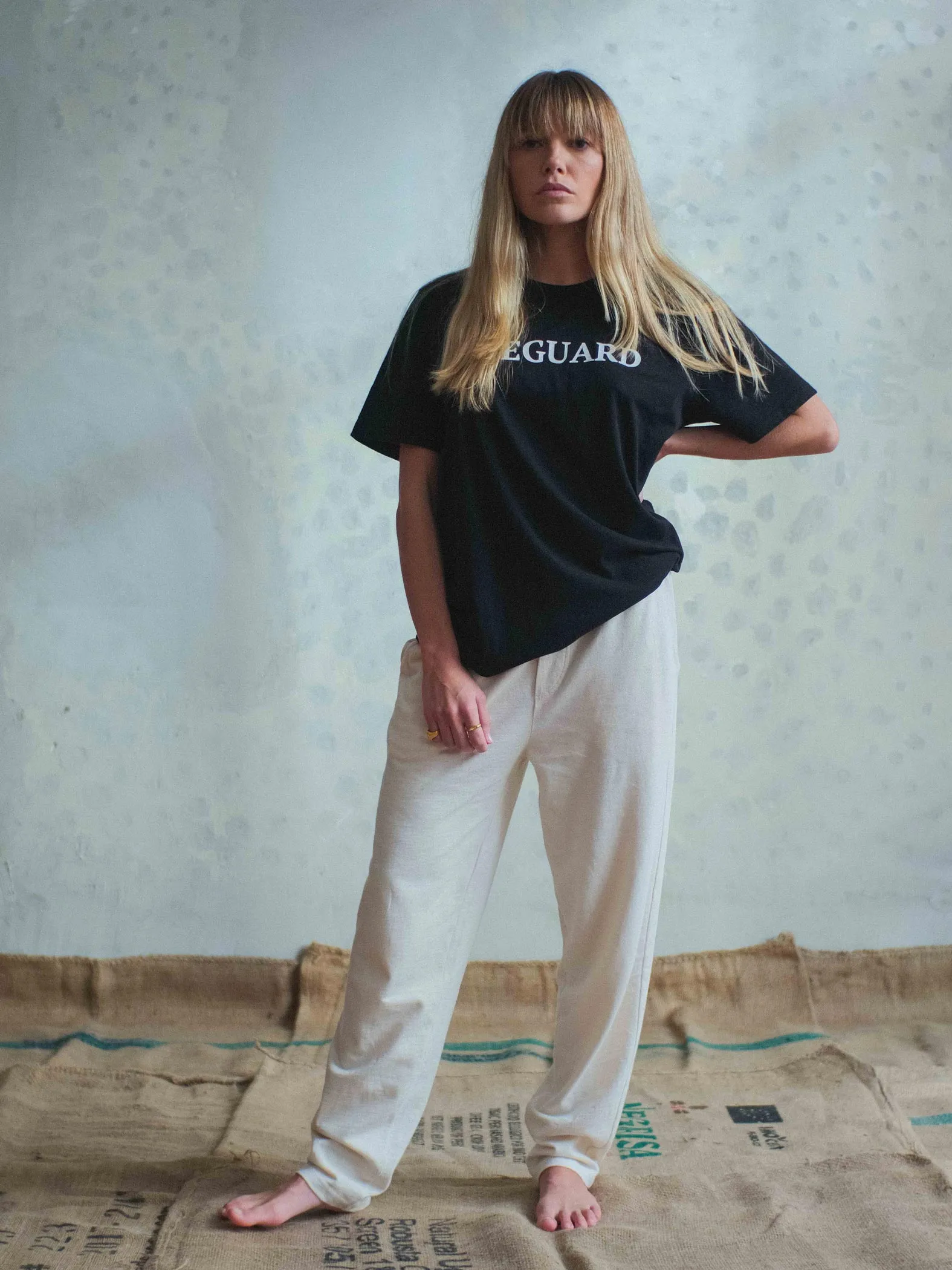 T-SHIRT LIFEGUARD BLACK