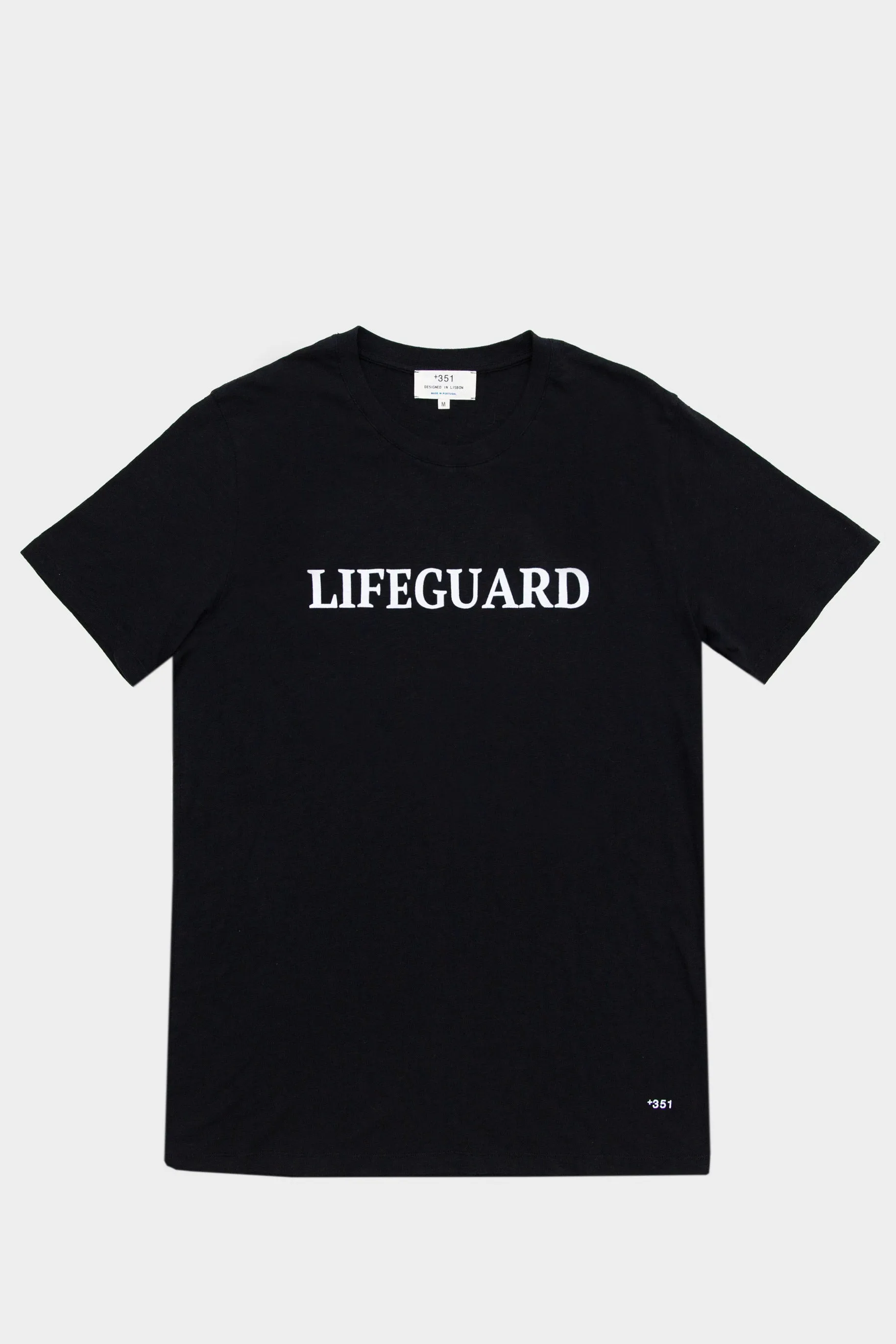 T-SHIRT LIFEGUARD BLACK