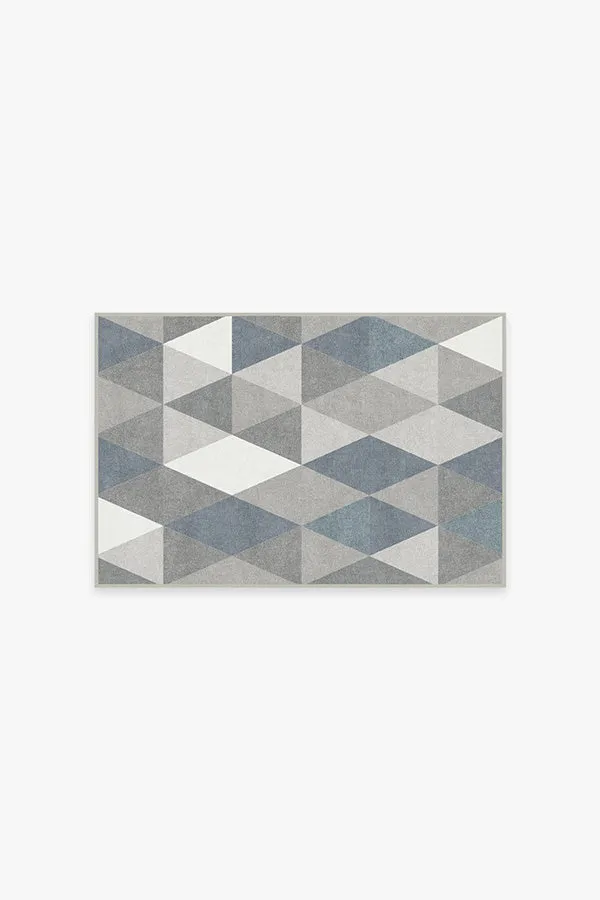 Tessera Teal Blue Rug