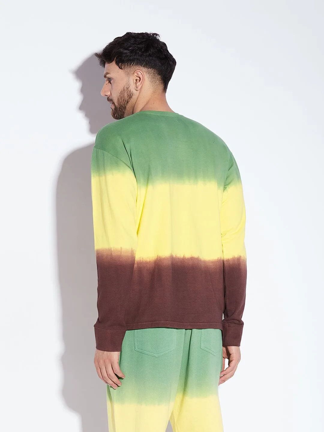 Tri Color Oversized Ombre Tshirt