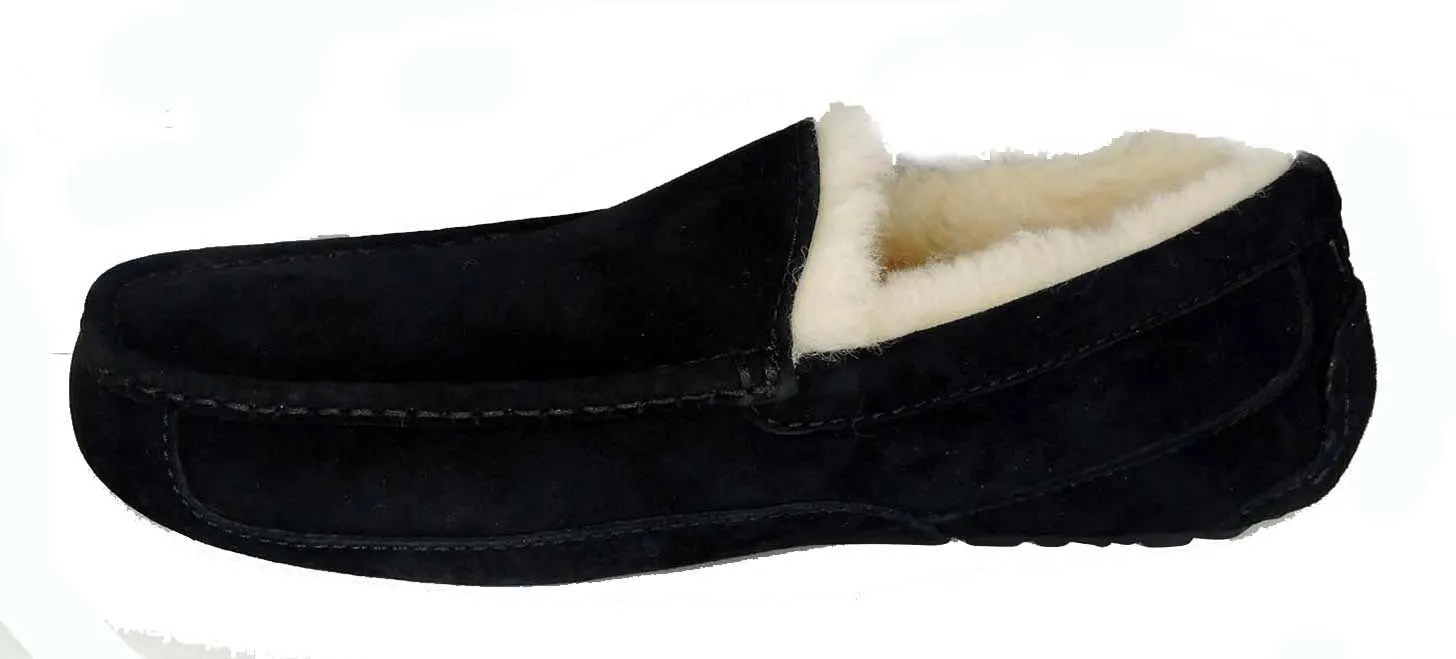 Ugg Men's Ascot Black Slipper