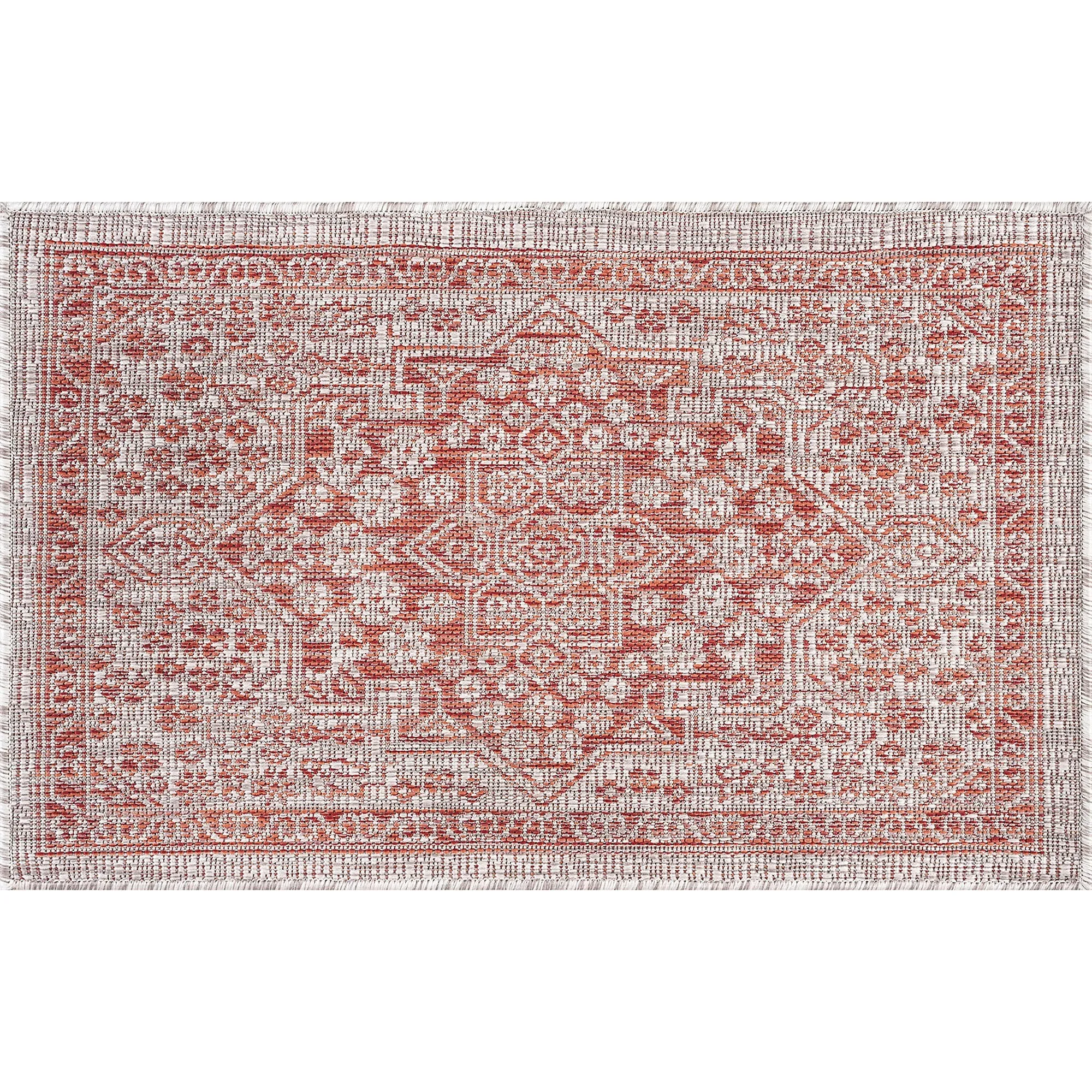 Veranda-VND14 Flat Weave Synthetic Blend Indoor/Outdoor Area Rug by Tayse Rugs