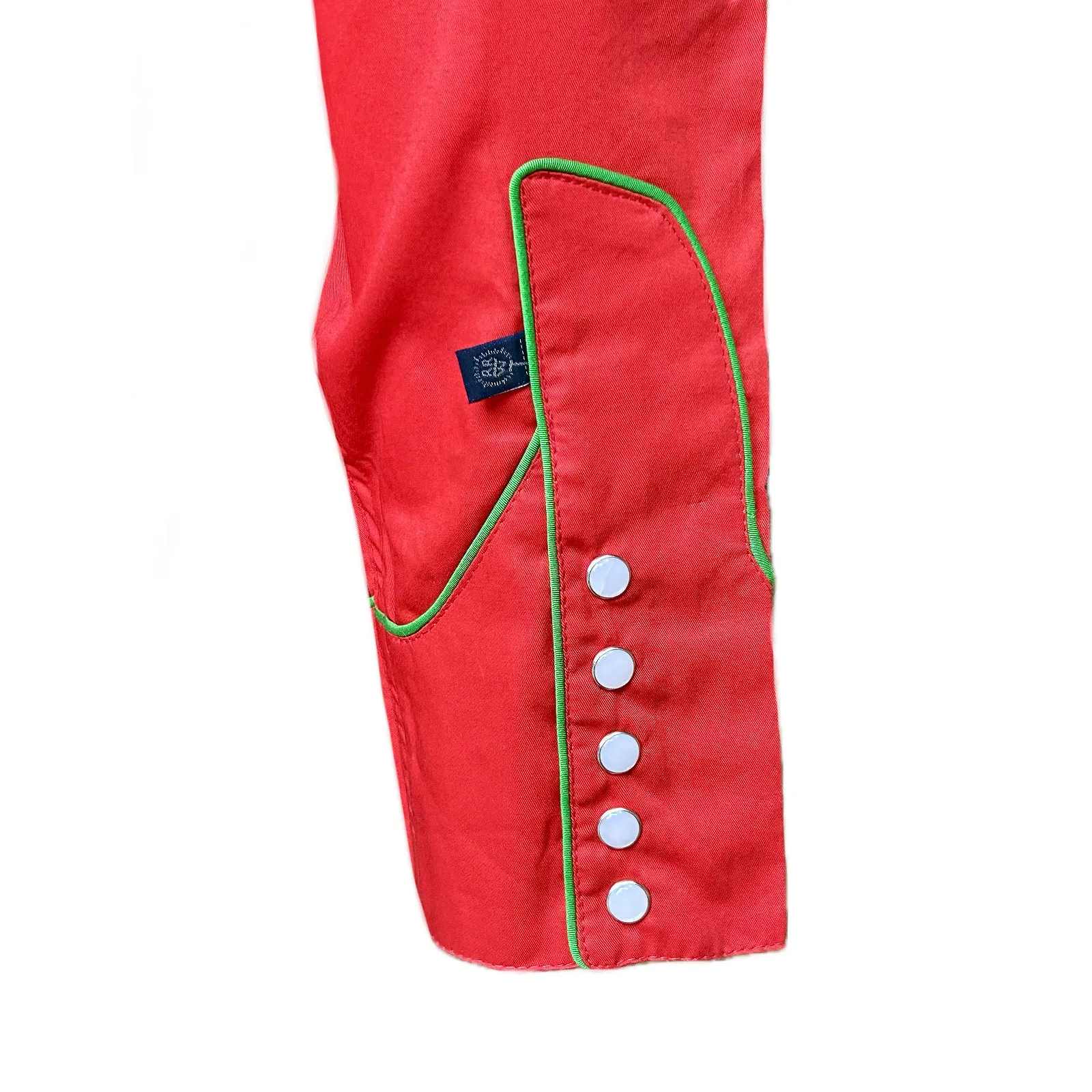 Women's Porter Wagoner Red Embroidered Western Shirt