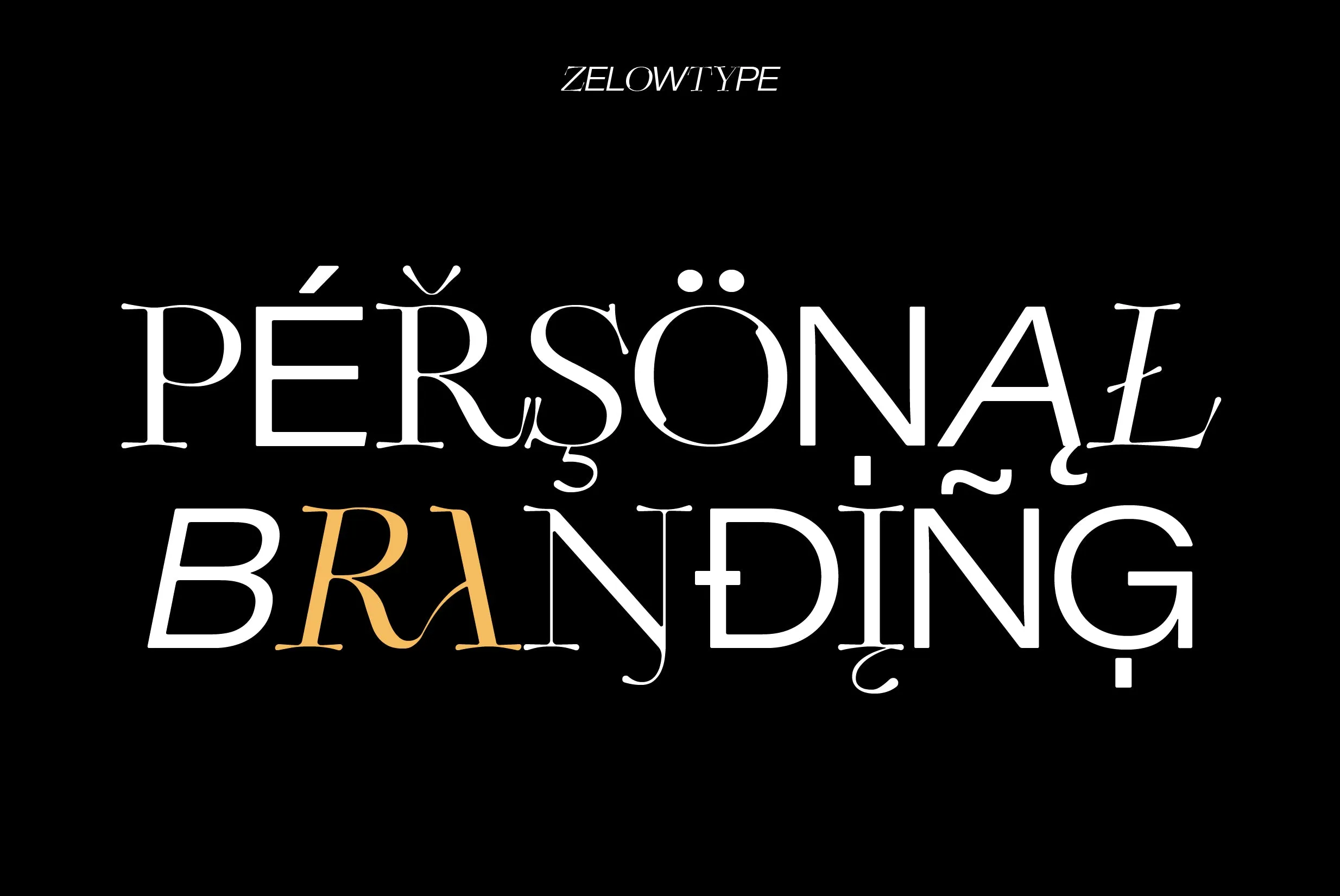 ZT Sigata - Combo Display Typeface